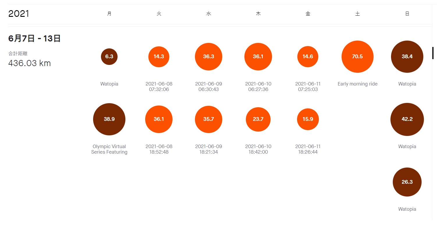 【週間まとめ】6/7(月)～6/13(日)【振り返り】